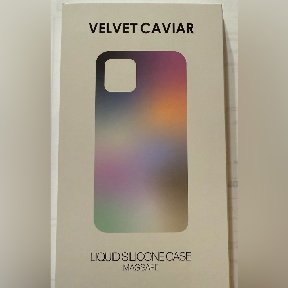 Velvet Caviar Brand iPhone 14 Pro Max Phone Case Mint in Color